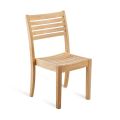 Krzesło ogrodowe do układania w stosy z drewna tekowego Made in Italy - Sleepy
