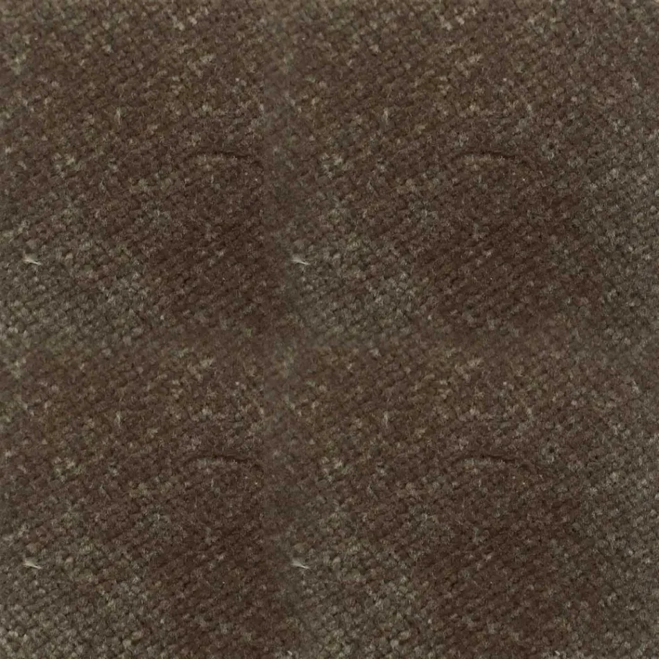 Drewniane krzesło z możliwością sztaplowania z aksamitnym siedziskiem Made in Italy, 2 sztuki - Lipsk Viadurini