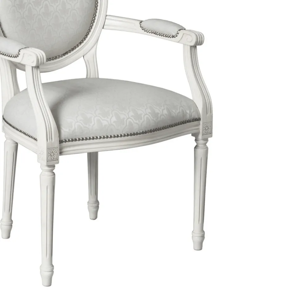 Krzesło bukowe wyściełane gumą piankową Made in Italy - Occhio Viadurini