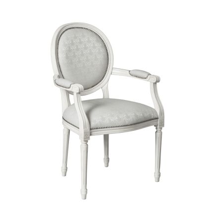 Krzesło bukowe wyściełane gumą piankową Made in Italy - Occhio Viadurini