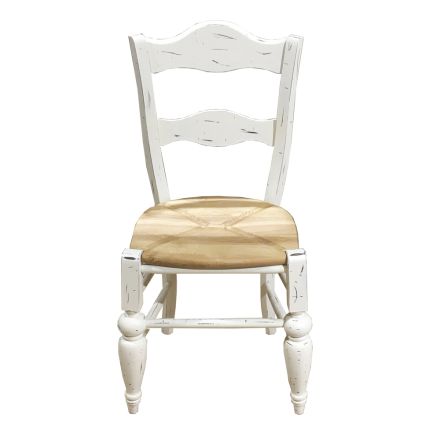 Krzesło kuchenne z drewna jesionowego w całości wyprodukowane we Włoszech - Thanos Viadurini