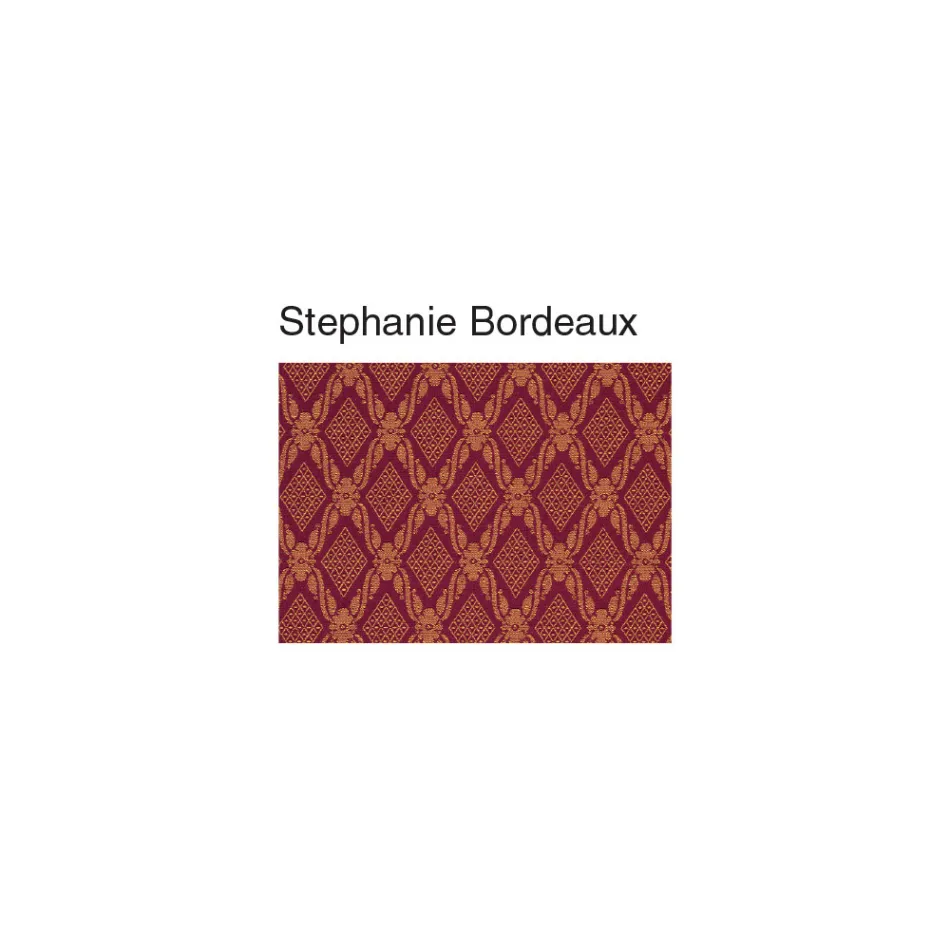 Krzesło z drewna i tkaniny o klasycznym designie ze skrzyżowanym oparciem - Debussy Viadurini