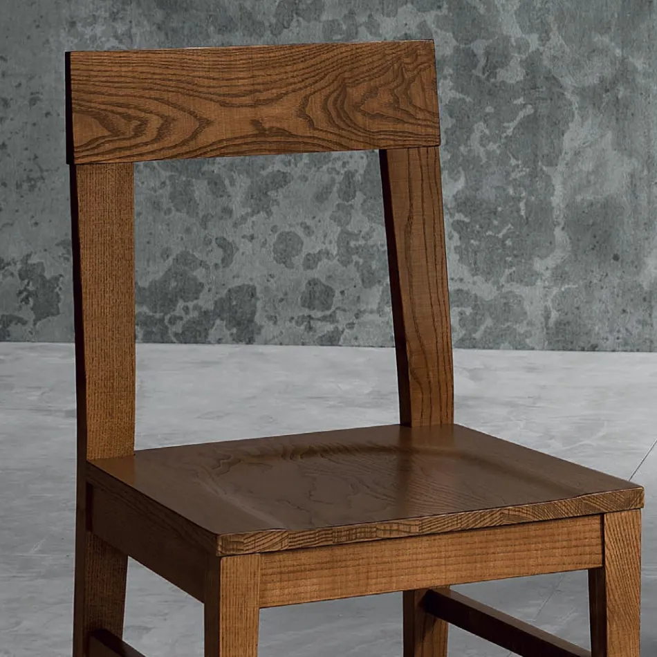 Krzesło z drewna bukowego Masello Design Made in Italy - Sofia Viadurini