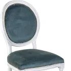 Krzesło z litego drewna bukowego i siedzisko z gumy piankowej Made in Italy - Lamiral Viadurini