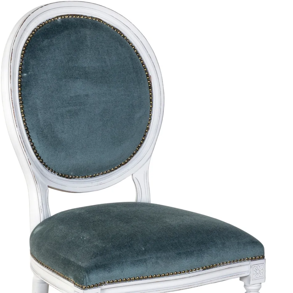 Krzesło z litego drewna bukowego i siedzisko z gumy piankowej Made in Italy - Lamiral Viadurini