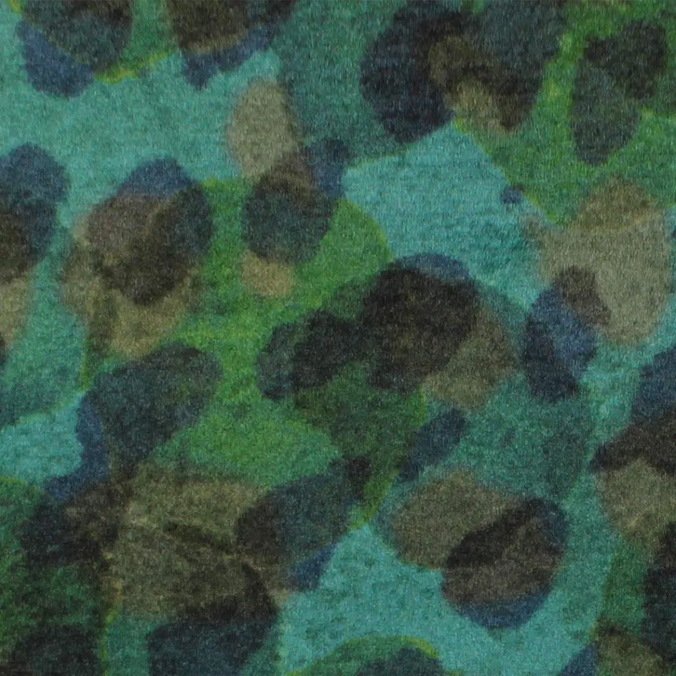 Krzesło materiałowe o konstrukcji stalowej Made in Italy, 4 sztuki - Tagata Viadurini