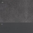 Krzesło z aksamitu i stali lakierowanej RAL Made in Italy 4 sztuki - Mariapina Viadurini