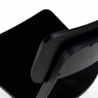 Krzesło o nowoczesnym designie z drewna i metalu, Elmas, 4 części Viadurini