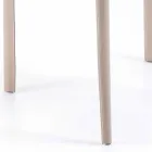 Krzesło living design H88,5cm wykonane we Włoszech Carly Viadurini