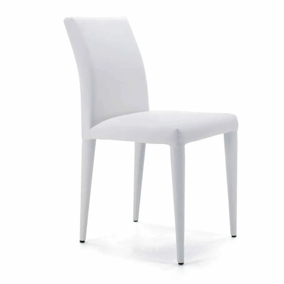 W pełni tapicerowane krzesło dzienne Made in Italy - Marziana Viadurini