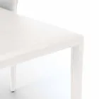 Nowoczesne krzesło do salonu pokryte imitacją skóry, Accadia, 4 sztuki Viadurini