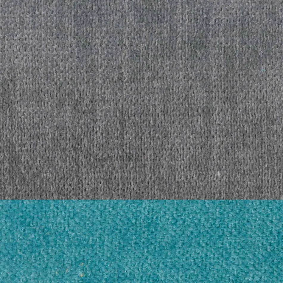 Nowoczesne krzesło o eleganckim designie z tkaniny z obramowaniem i drewnem - Scarat Viadurini