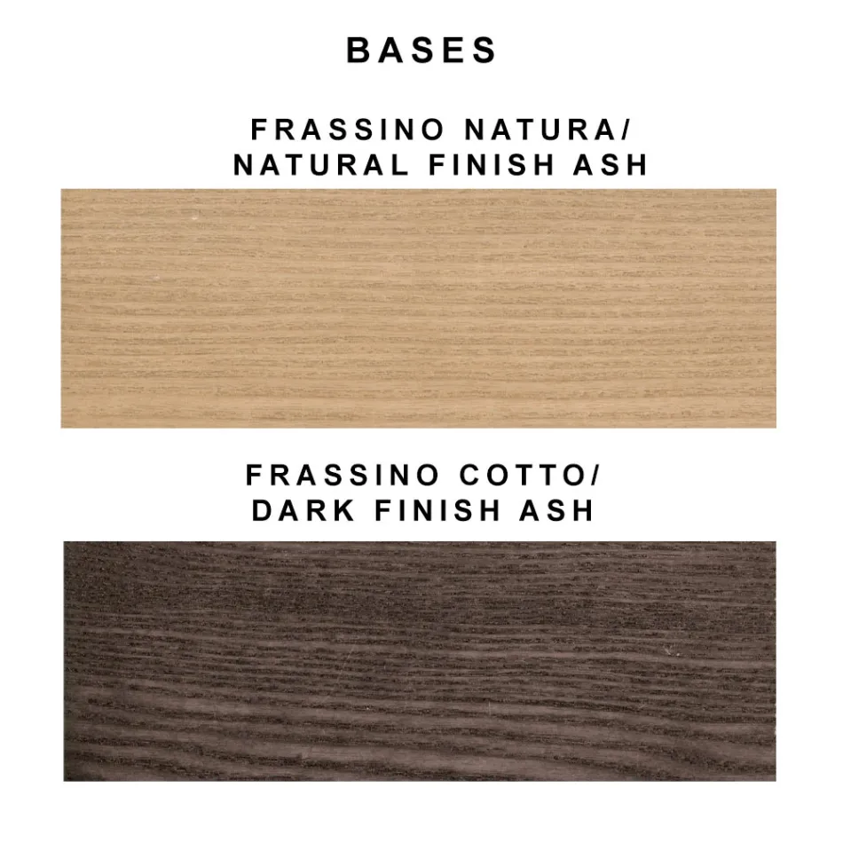 Nowoczesne krzesło o eleganckim designie z tkaniny z obramowaniem i drewnem - Scarat Viadurini