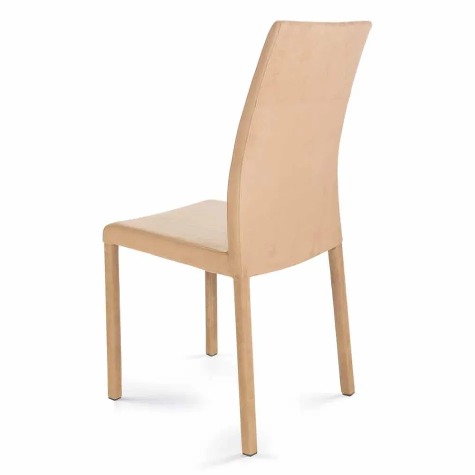 Krzesło nowoczesne design wykonane we Włoszech Jamila do jadalni Viadurini