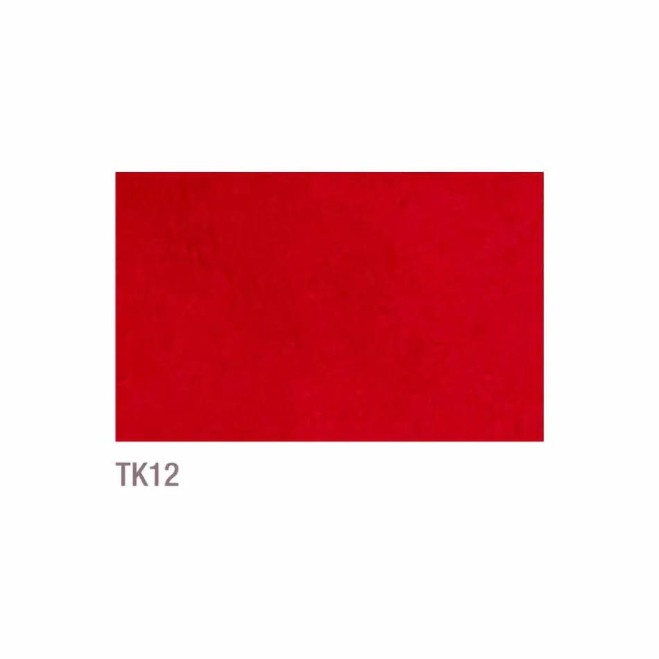 Nowoczesne krzesło do jadalni w kolorze czerwonym Tecnofibra Almira Viadurini