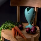 Krzesło do kuchni lub jadalni z litego buku Made in Italy - Cima Viadurini