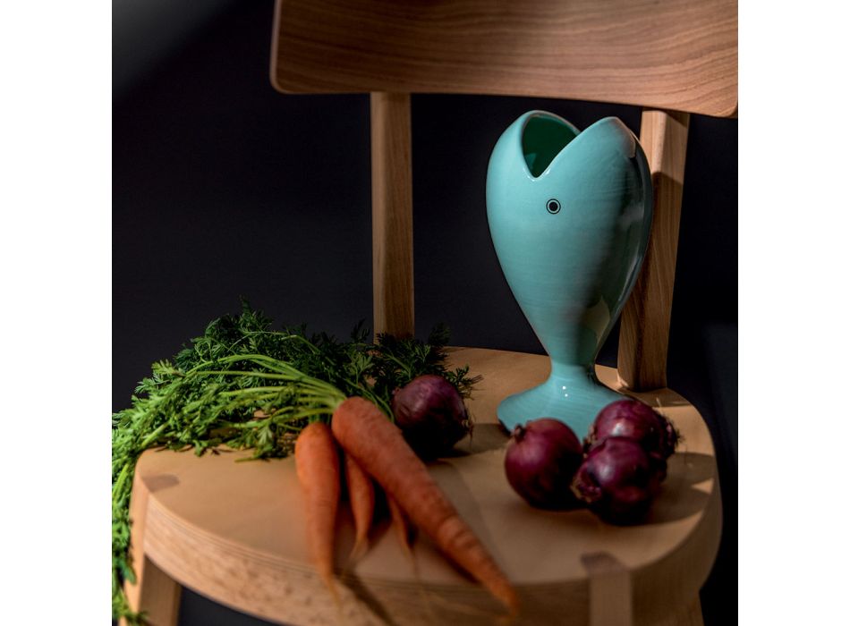 Krzesło do kuchni lub jadalni z litego buku Made in Italy - Cima Viadurini