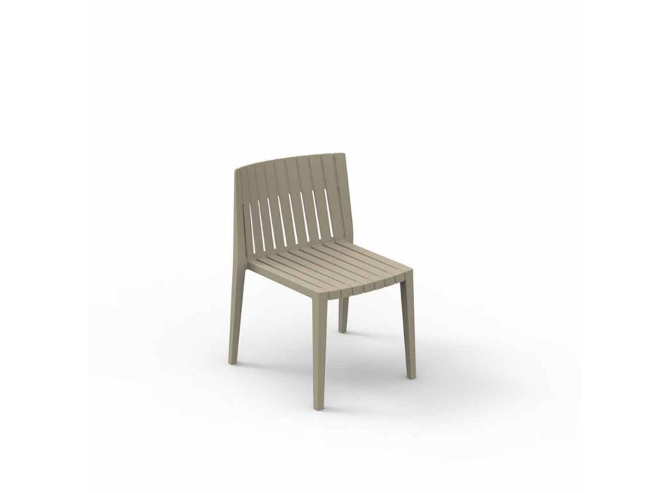 Spritz by Vondom polipropylenowe krzesło ogrodowe, nowoczesny design Viadurini