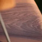 Ręcznie robione krzesło do jadalni z drewna i stali Made in Italy - Valencia Viadurini