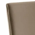 Krzesło do jadalni Abbie ze sztucznej skóry, wyprodukowane we Włoszech Viadurini