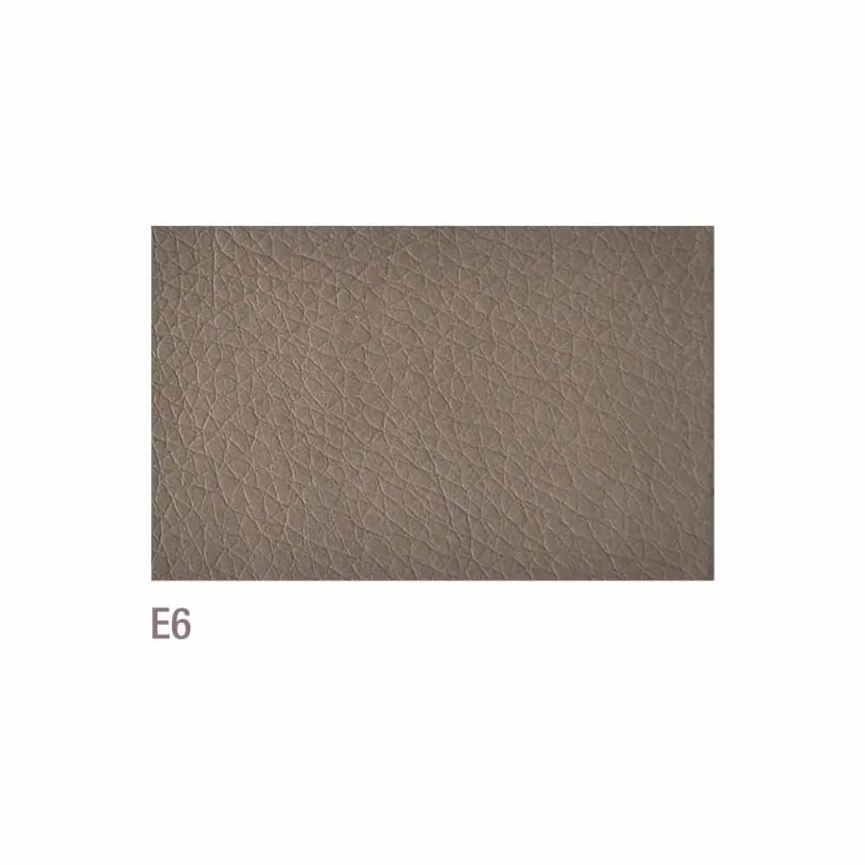 Krzesło do jadalni Abbie ze sztucznej skóry, wyprodukowane we Włoszech Viadurini