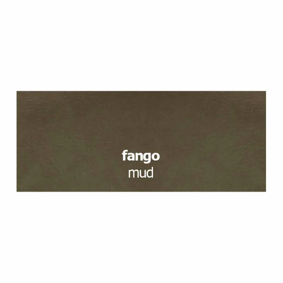 Krzesło do jadalni z ekoskóry i metalu Made in Italy, 2 sztuki - selen Viadurini