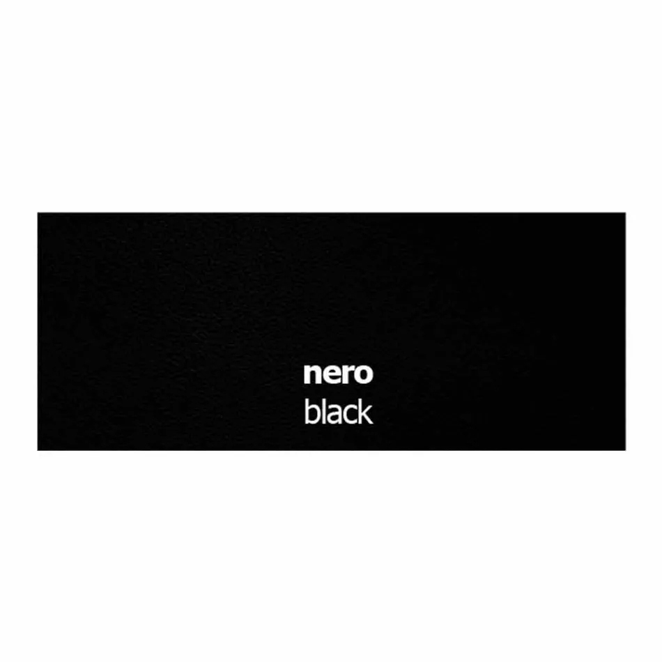 Krzesło do jadalni z ekoskóry i metalu Made in Italy, 2 sztuki - selen Viadurini