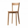 Krzesło do jadalni z jesionu i litego drewna Made in Italy - Alima