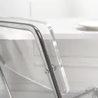 Pleksiglasowe krzesło do jadalni Made in Italy 2 sztuki - Charlotte Viadurini