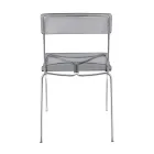 Pleksiglasowe krzesło do jadalni Made in Italy 2 sztuki - Charlotte Viadurini