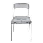 Pleksiglasowe krzesło do jadalni Made in Italy 2 sztuki - Charlotte Viadurini