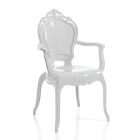 Krzesło do jadalni z poliwęglanu, poliwęglan, 2 sztuki - Reginetta Viadurini