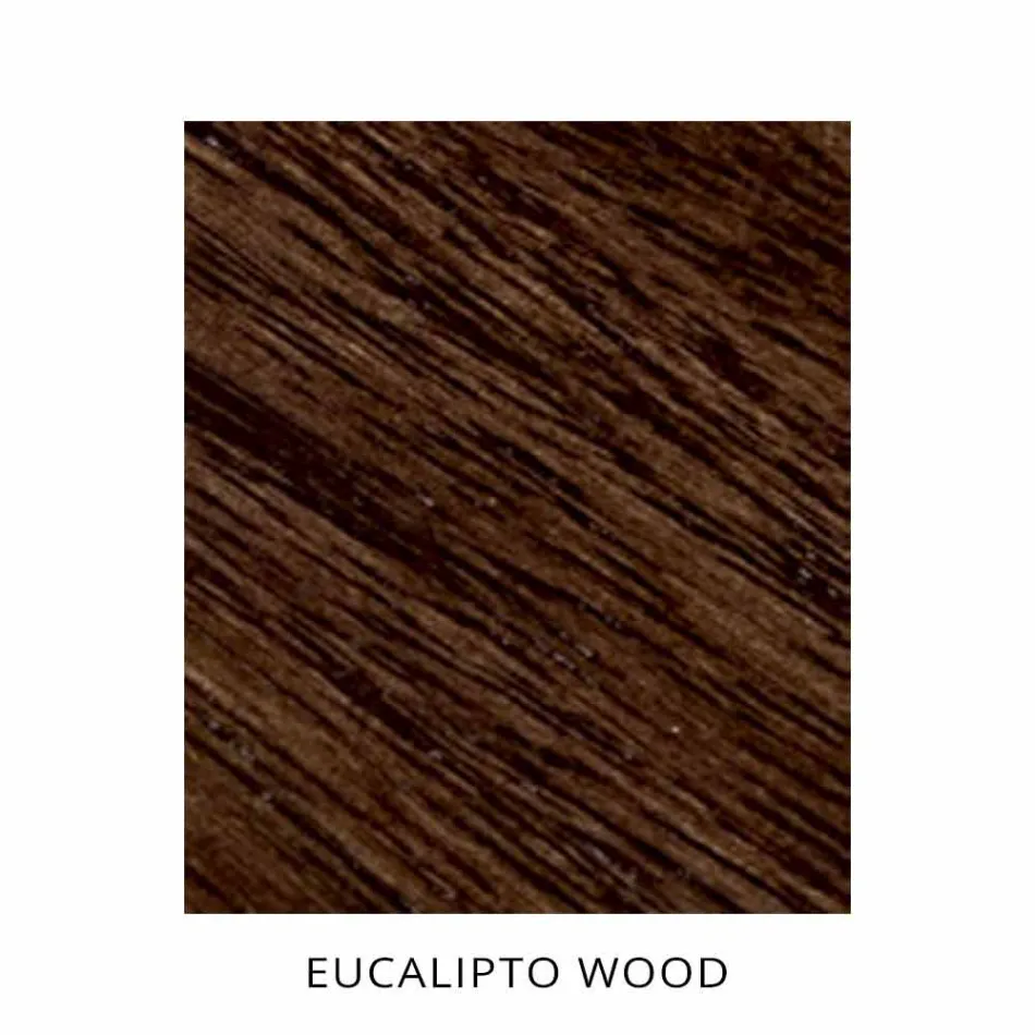 Krzesło do jadalni materiałowe z drewnianą podstawą Made in Italy - kokos Viadurini