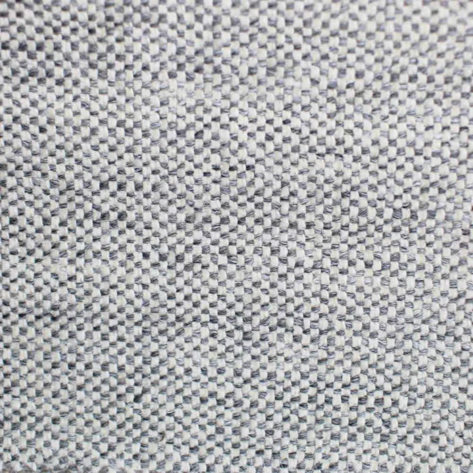 Krzesło do jadalni materiałowe z drewnianą podstawą Made in Italy - kokos Viadurini