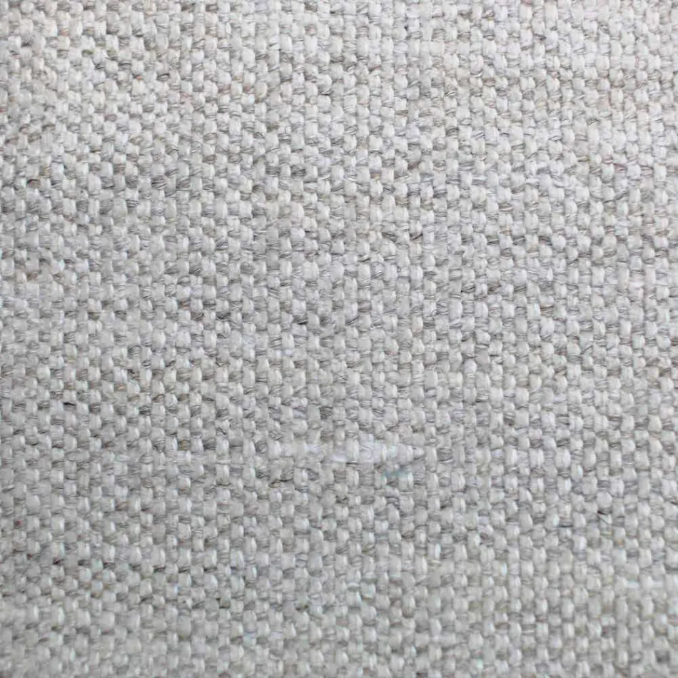 Krzesło do jadalni materiałowe z drewnianą podstawą Made in Italy - kokos Viadurini