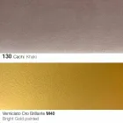 Krzesło do jadalni z tkaniny ze złotymi nogami Made in Italy - Marchesi Viadurini