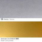 Krzesło do jadalni z tkaniny ze złotymi nogami Made in Italy - Marchesi Viadurini
