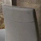 Nowoczesne krzesło do jadalni z tkaniny wykonane we Włoszech, w Porzii Viadurini