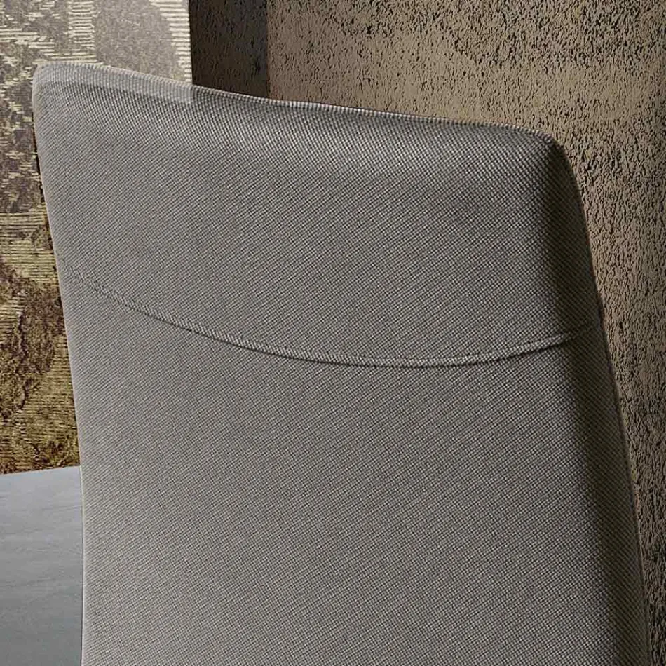 Nowoczesne krzesło do jadalni z tkaniny wykonane we Włoszech, w Porzii Viadurini