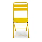 Składane krzesło ogrodowe wykonane w całości z metalu - Ribbon Viadurini