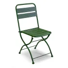 Składane krzesło ogrodowe wykonane w całości z metalu - Ribbon Viadurini