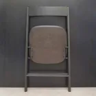 Krzesło składane z metalu i drewna dębowego 2 sztuki Made in Italy - Roberta Viadurini