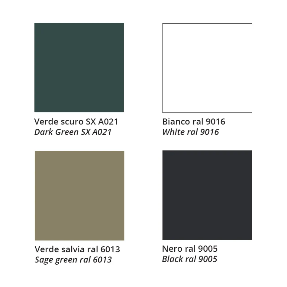 Krzesło z cienkiej tkaniny z metalową podstawą Made in Italy, 2 sztuki - Molde Viadurini