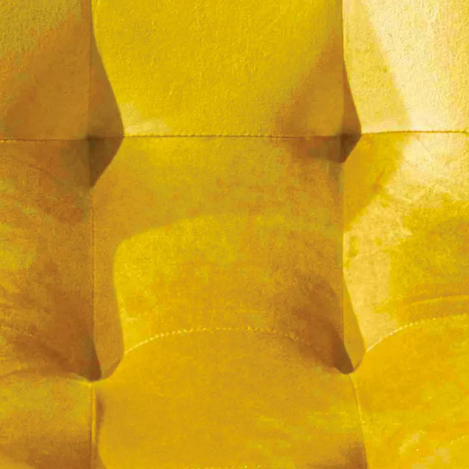 Odporne na plamy, tapicerowane, aksamitne krzesło do jadalni, 4 sztuki - Kylie Viadurini