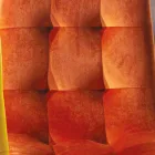 Odporne na plamy, tapicerowane, aksamitne krzesło do jadalni, 4 sztuki - Kylie Viadurini