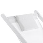 Leżak zewnętrzny z aluminium i tkaniny - Fermio Viadurini
