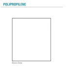 Krzesło do salonu z drewna i polipropylenu Made in Italy, 4 sztuki - Marbella Viadurini