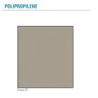 Krzesło do salonu z drewna i polipropylenu Made in Italy, 4 sztuki - Marbella Viadurini