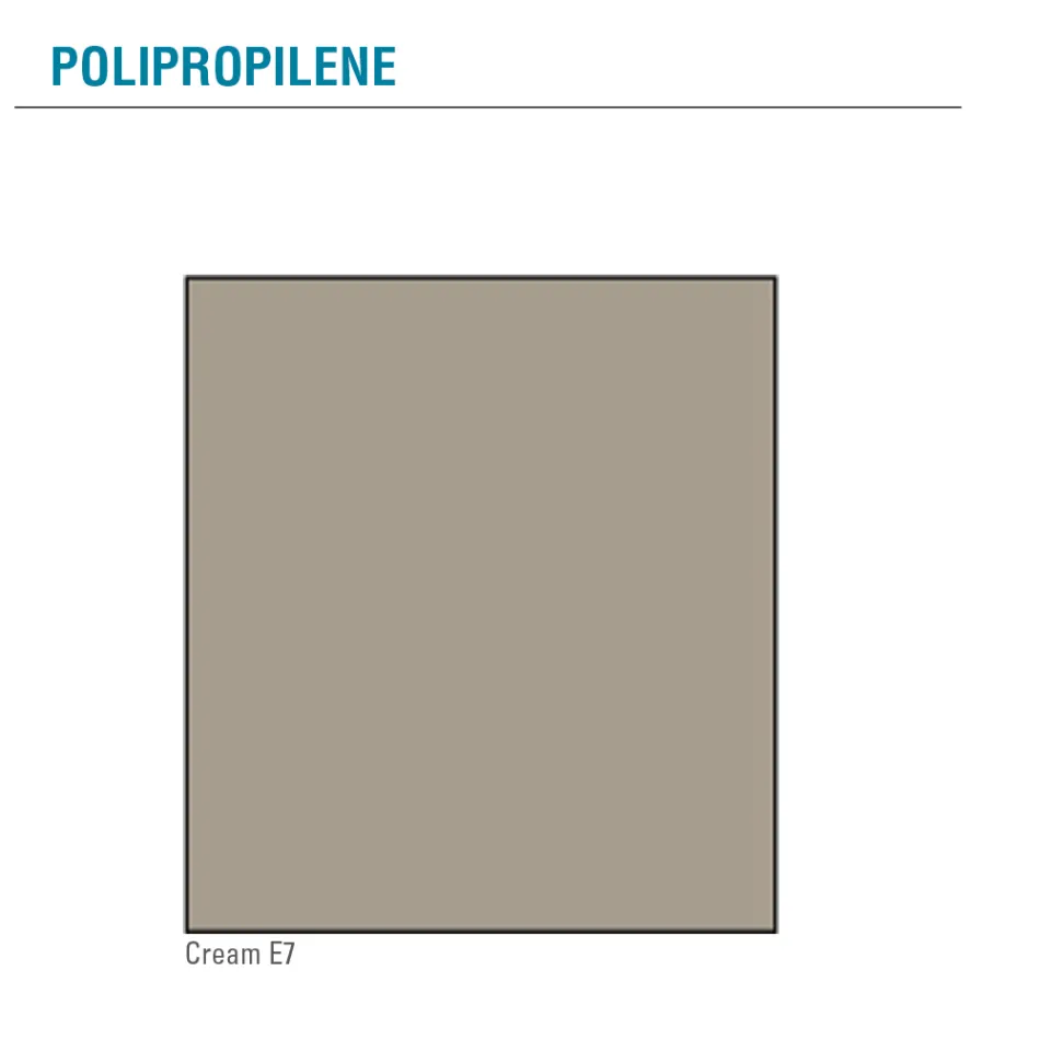 Krzesło do salonu z drewna i polipropylenu Made in Italy, 4 sztuki - Marbella Viadurini