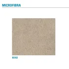 Metalowe krzesło do salonu i siedzisko z mikrofibry Made in Italy, 2 sztuki - Fabiola Viadurini